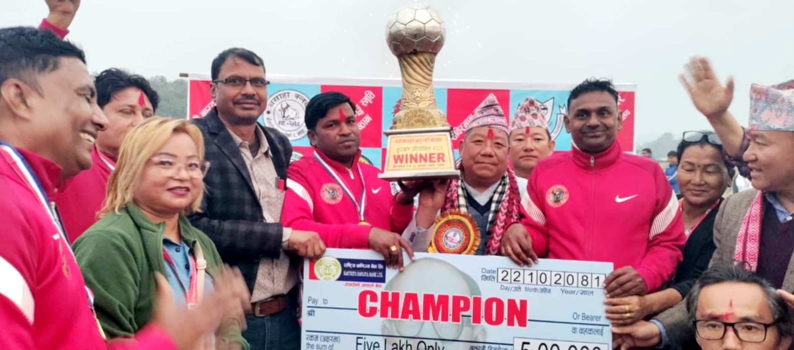 सलेशले चुम्यो नारद मुनि गोल्डकप